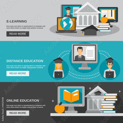 E-learning Banner Set