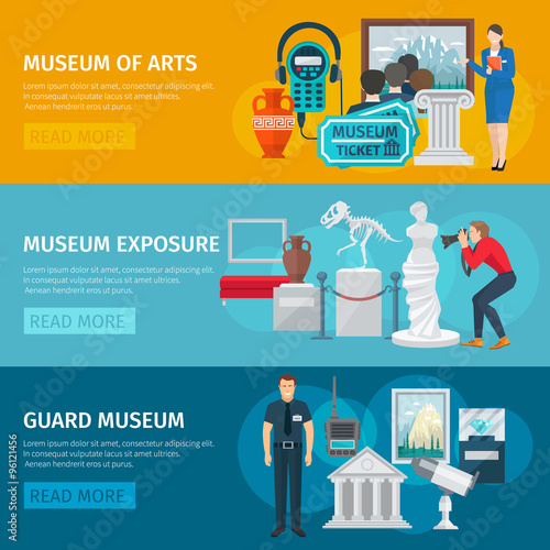 Museum Banner Set
