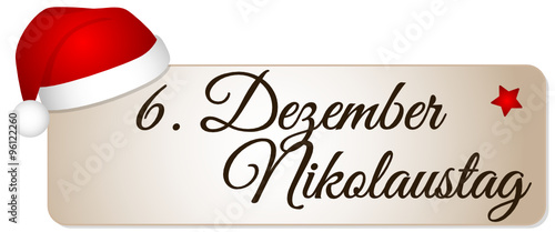 6. Dezember Nikolaustag 