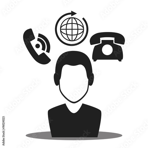 Mass media news graphic
