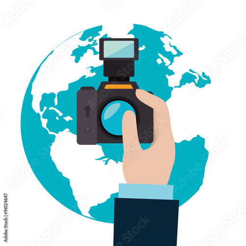Mass media news graphic 