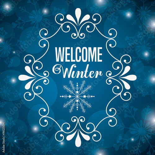 welcome winter design