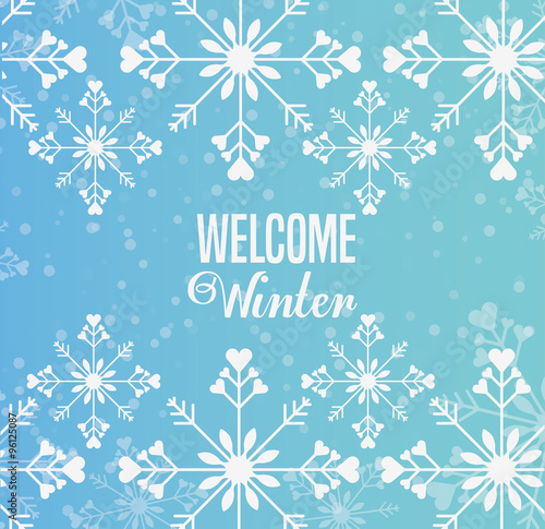 welcome winter design