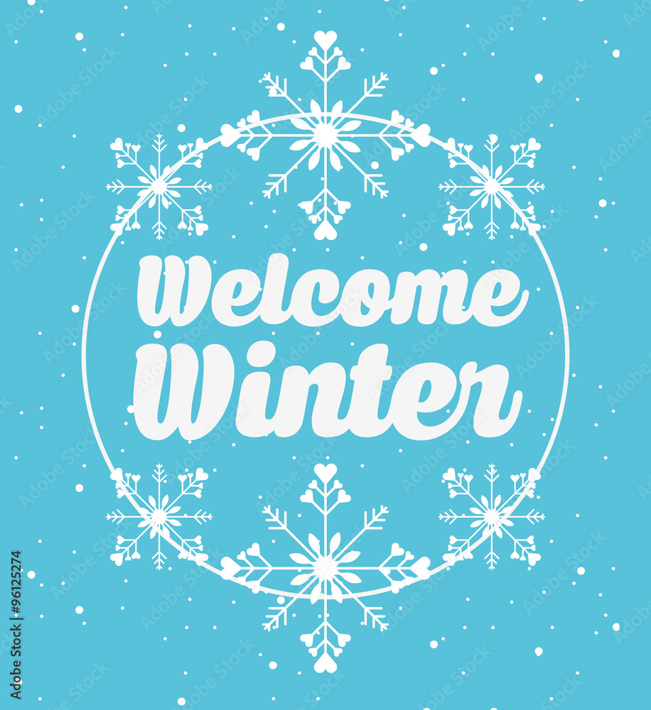 welcome winter design