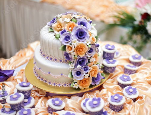 Фотография the most beautiful cake for solemnization event.shallow dof.