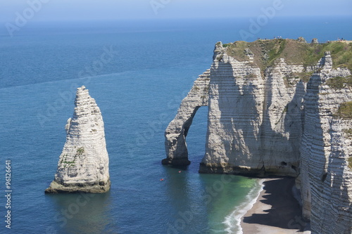 Kreidefelsen bei Etretat (Falaises d'Amont) photo