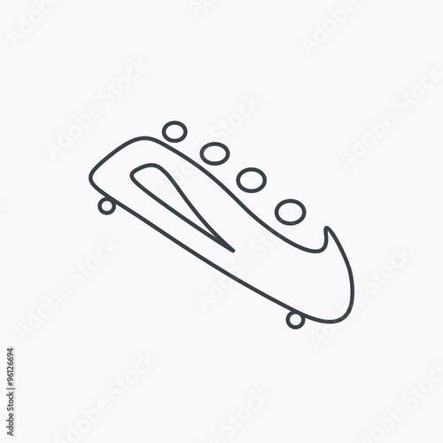 Bobsleigh icon. Four-seated bobsled sign.