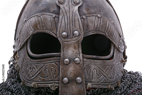 Obraz na płótnie Viking helmet visor