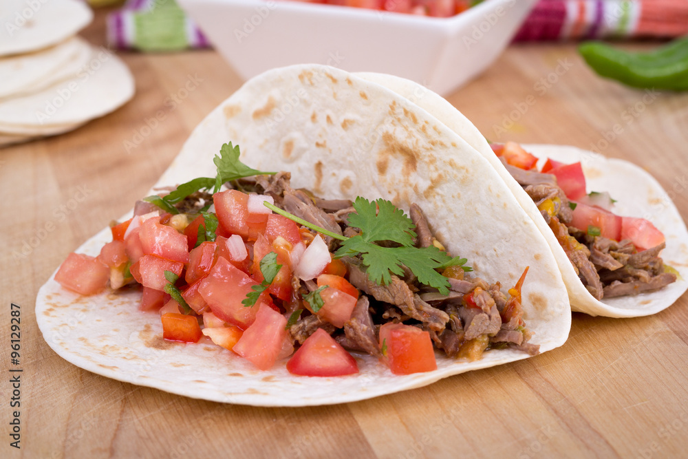 pork cornita with pico