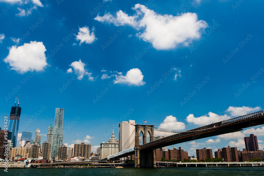 Aerial view, New York City Downtown Skyline Aerial view, New York City Downtown Skyline