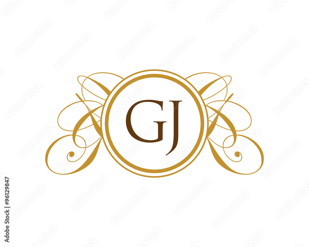 Premium Vector | Creative simple initial letters gj logo designs bundle