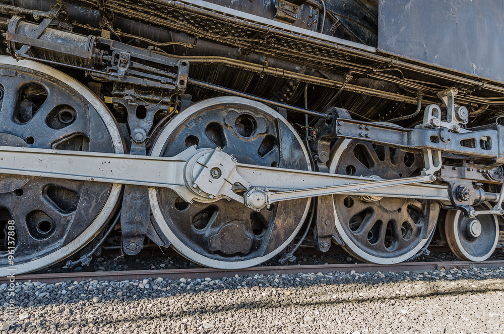 Wheels on a Locomotive