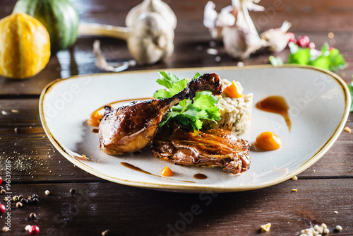 roasted duck