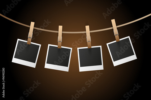 Photo Frames on Rope