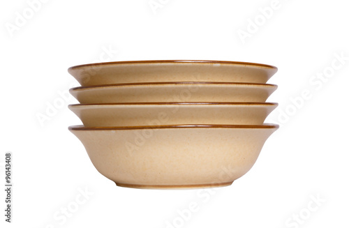Vintage empty bowls