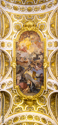 Soffitto Chiesa San Luigi dei Francesi Roma