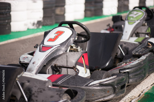 Wallpaper Mural  Portimao, Portugal-Machine kart before the start Torontodigital.ca