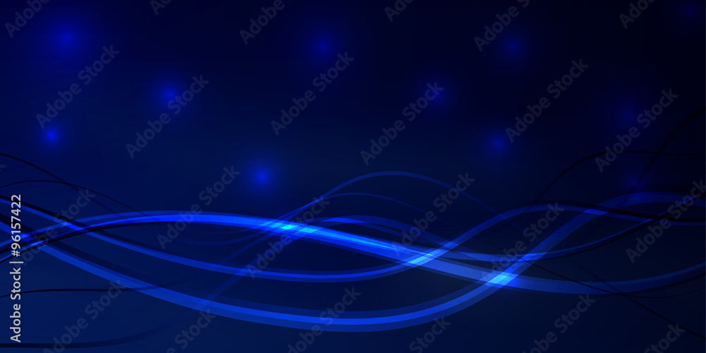 A background with neon glowing lines and dots A background with neon glowing lines and dots