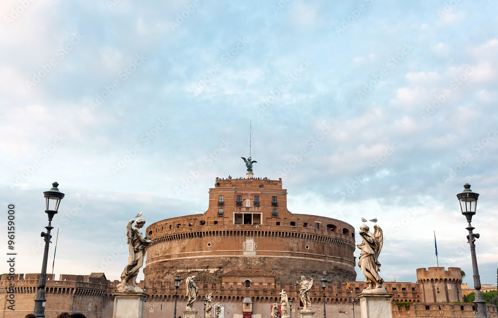 Castel Sant'angelo in Rome, Italy