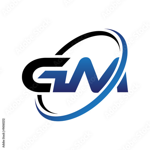 initial letter logo modern