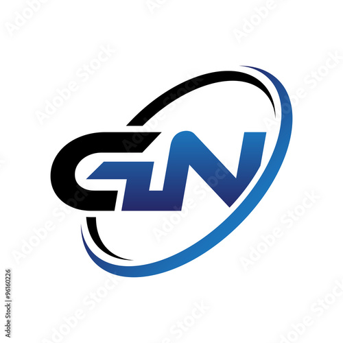 initial letter logo modern