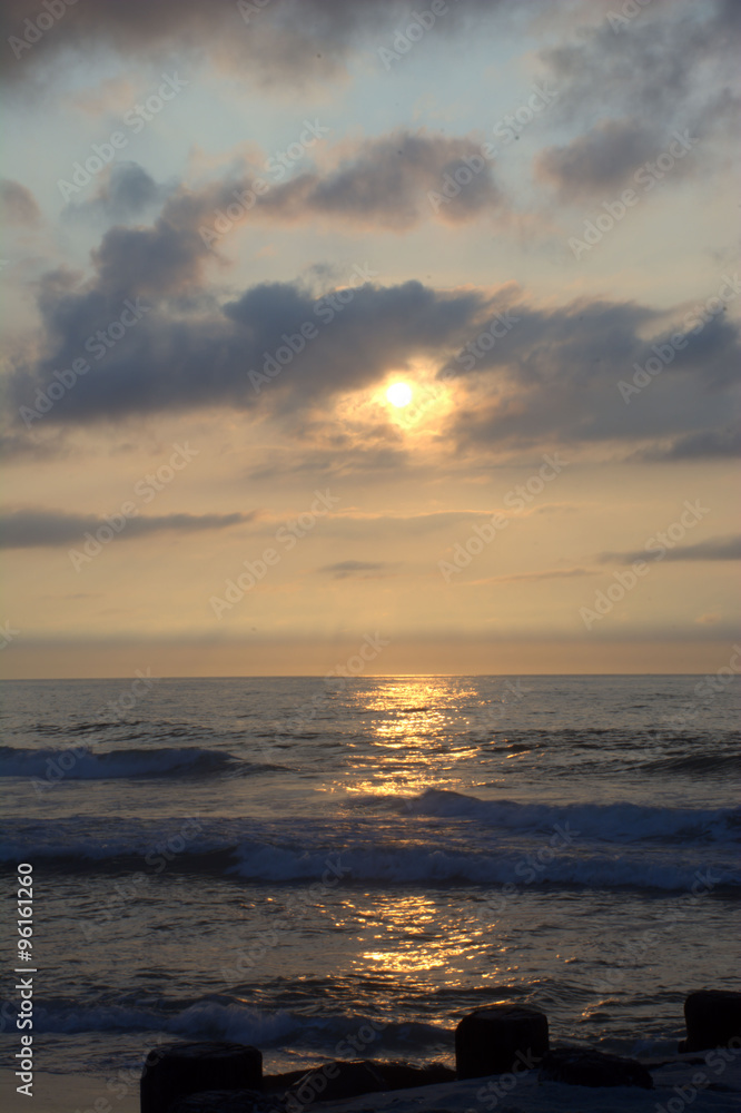Breathtaking Sunrise Over Ocean