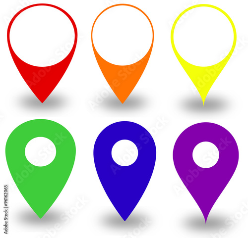 Map Pointer Icons Vektor Set Free Download Map Pointer Icons Vektor Set - GFXLoad