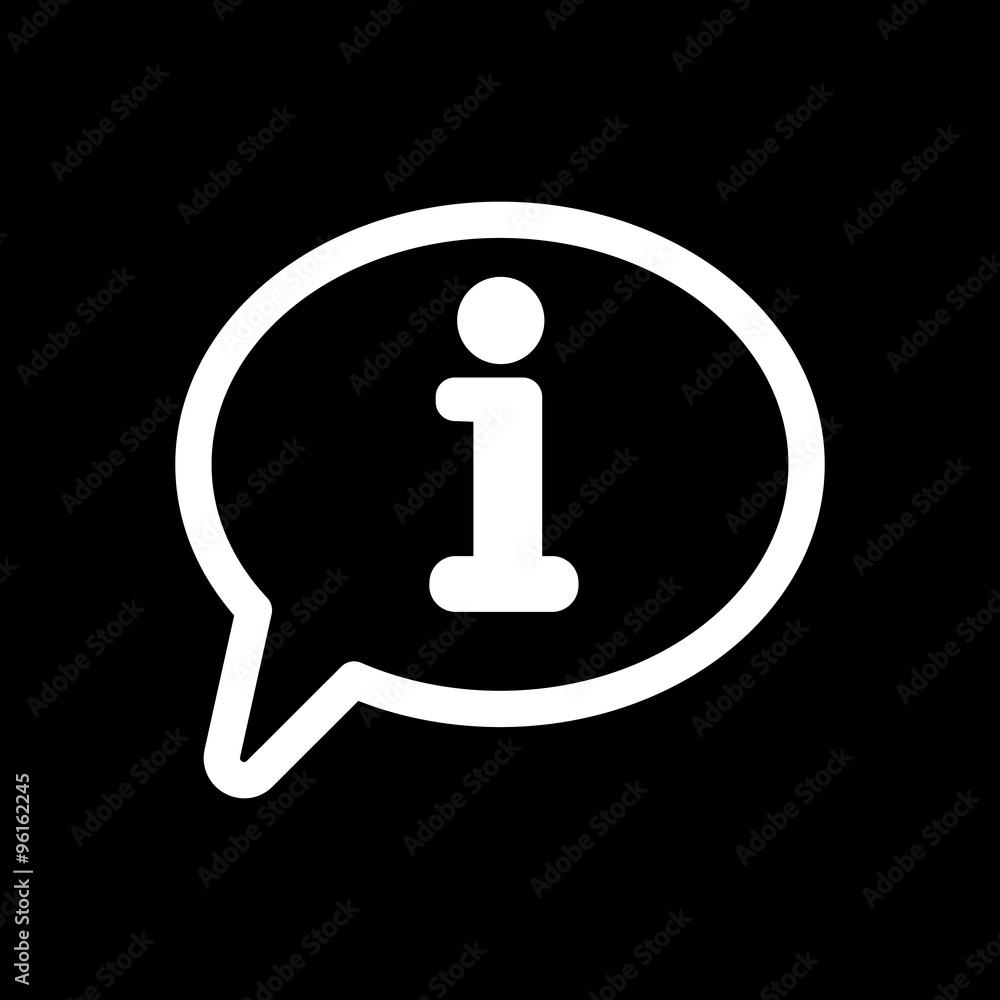 The information icon. Info and faq symbol. Flat The information icon. Info and faq symbol. Flat