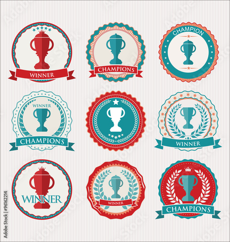 Award design elements collection