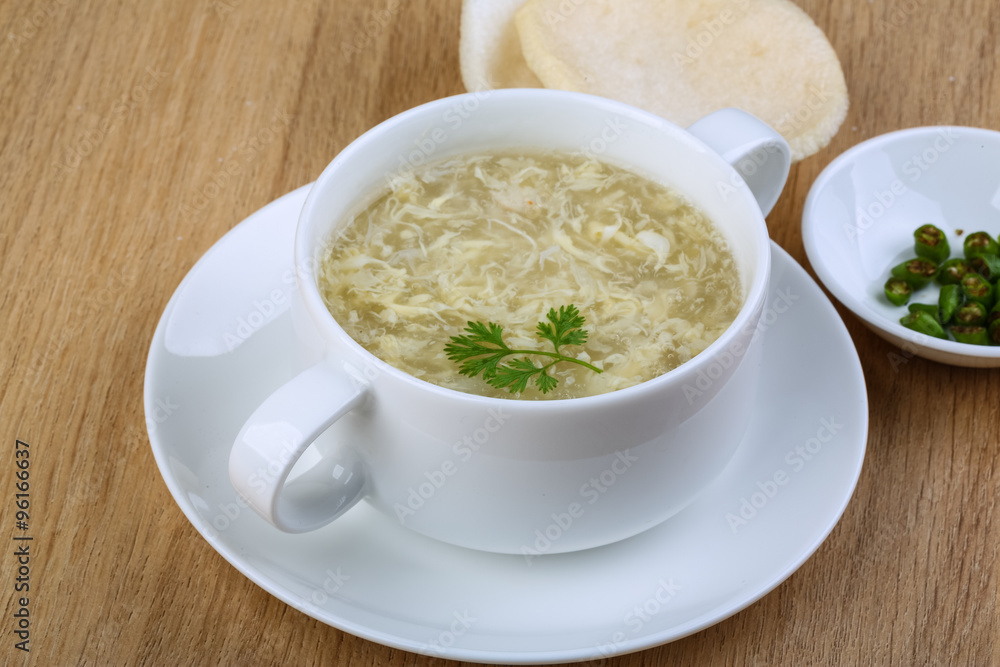 Сrab meat soup Сrab meat soup