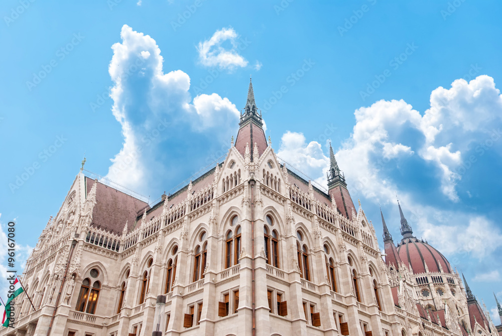 Parliament in Budapest. Hungary