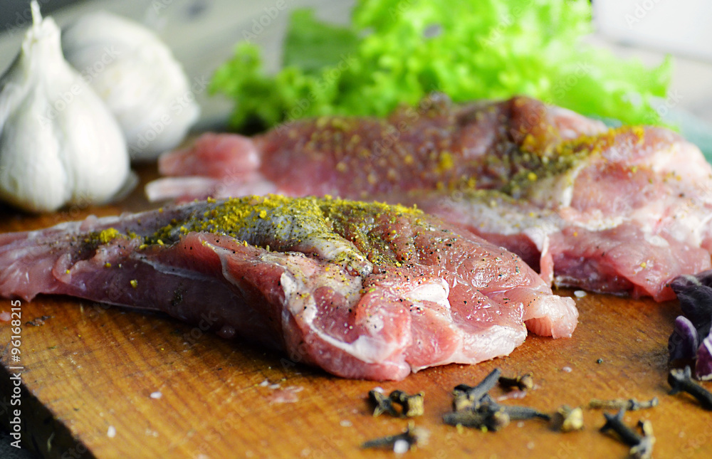 fresh raw meat turkeys