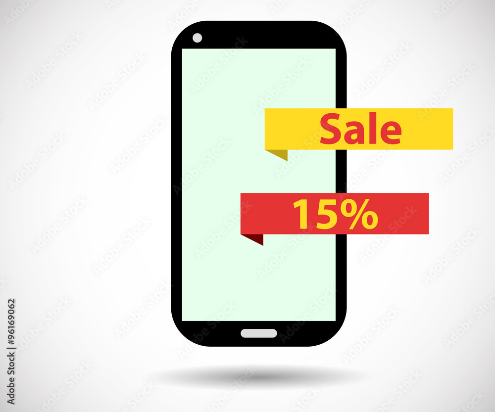 Sale of 15 percent. Online shopping. Cyber Monday. Sale of 15 percent. Online shopping. Cyber Monday.