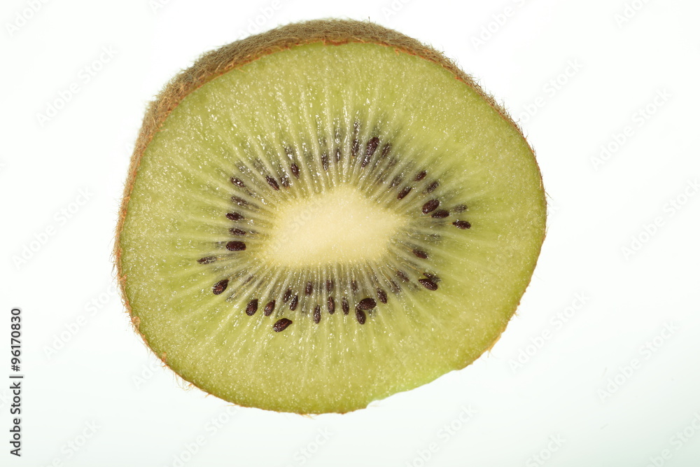 ripe kiwi fruit isolated on white background ripe kiwi fruit isolated on white background