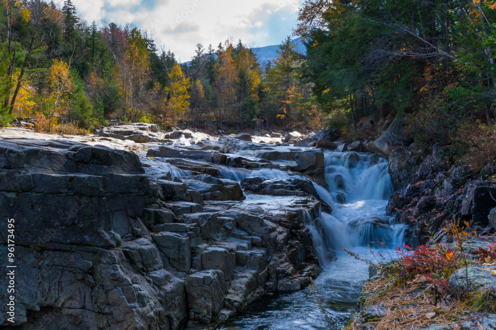 Waterfall and Rocky Gorge Waterfall and Rocky Gorge