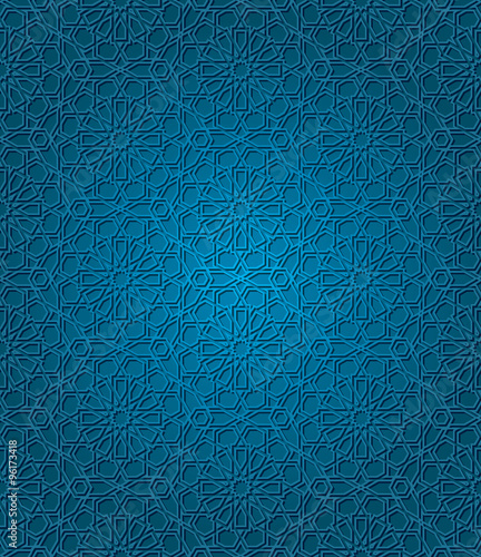 Seamless pattern with traditional ornament
