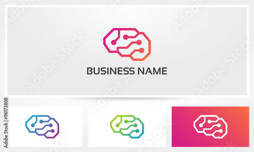 Cyber Brain Logo