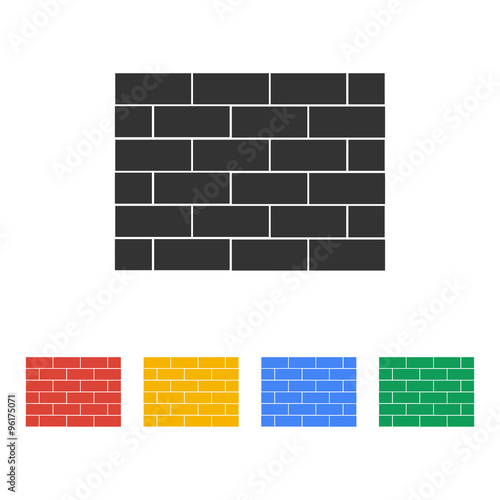 Brick Vector icon