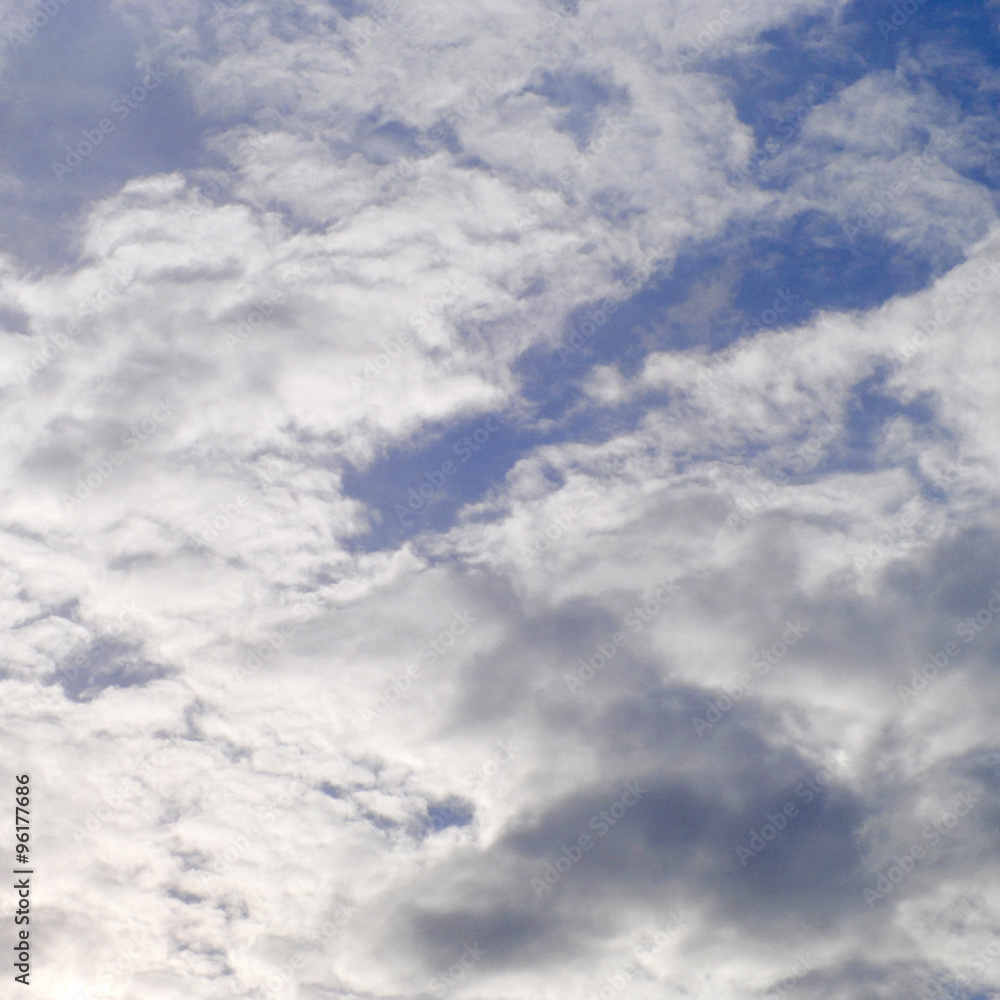 Obraz premium blue sky and beautiful clouds