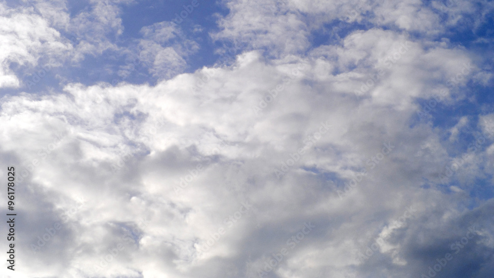 Fototapeta premium blue sky and beautiful clouds