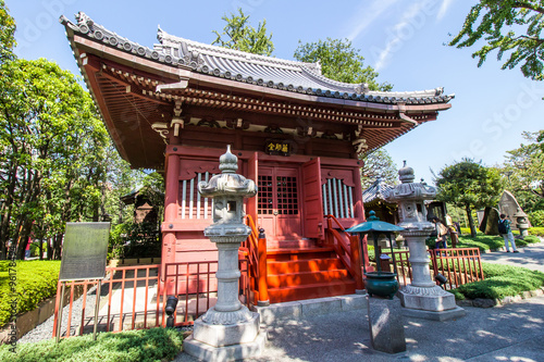 The Yakushido Hall at Senso-Ji temple in Tokyo, Japan photo