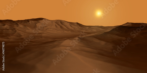 Fototapeta Naklejka Na Ścianę i Meble -  Mars