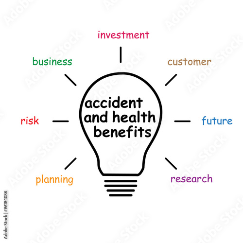 accident and health benefits bulb photo