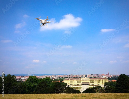 Cuadro en lienzo Dronning in Schonbrunn palace, Vienna