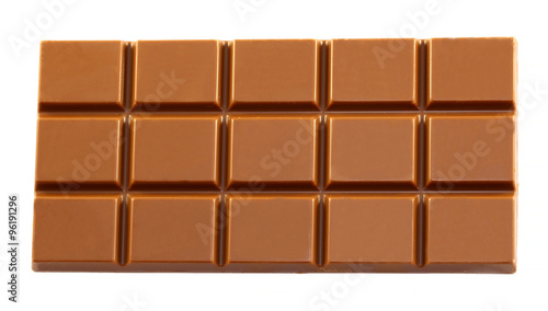 Tasty big bar of chocolate