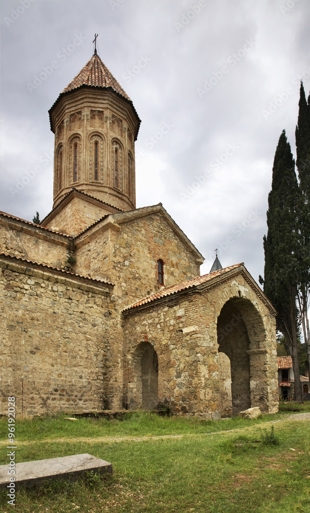Khvtaeba church at the Ikalto (Iqalto) monastery. Kakheti. Georgia