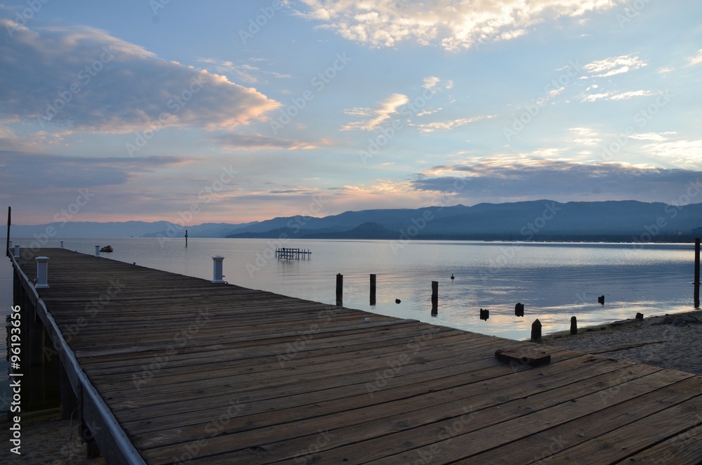 Obraz premium Tahoe Pier