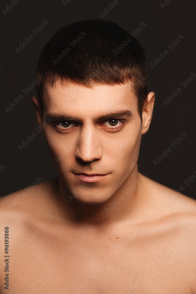 Portrait of handsome man Portrait of handsome man