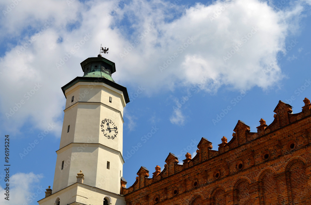 Fototapeta premium Sandomierz town hall tower. Poland