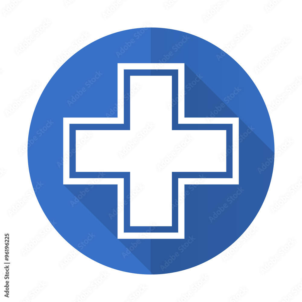 pharmacy blue flat desgn icon with shadow on white background pharmacy blue flat desgn icon with shadow on white background